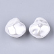 Perles d'imitation en plastique ABS écologiques OACR-T012-06-2