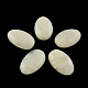 Abalorios de acrílico oval de piedras preciosas de imitación OACR-R033B-31-1