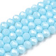 Electroplate Glass Beads Strands EGLA-A034-P2mm-A04-1