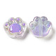 Perlas de acrílico transparentes con revestimiento uv OACR-K004-06-3
