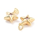 Подвеска из латуни с фианитами KK-P271-38B-02G-2