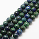 Chapelets de perles en chrysocolle et lapis lazuli naturelles X-G-P281-03-6mm-1
