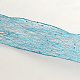 Plastic Mesh Ribbon with Glitter Powder DIY-R035-M-4