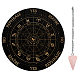 AHADEMAKER 1Pc Cone/Spike/Pendulum Natural Rose Quartz Stone Pendants DIY-GA0004-33B-1