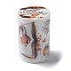 コーヒーテーマの装飾紙テープロール  自己粘着紙シート  DIYスクラップブッキング用  食べ物  60x2mm DIY-C081-02B-2