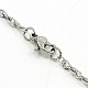 Seil Halskette für Männer NJEW-F027-43-B-3