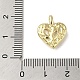 Латунные микро проложить кубического циркония подвески KK-K371-04G-3