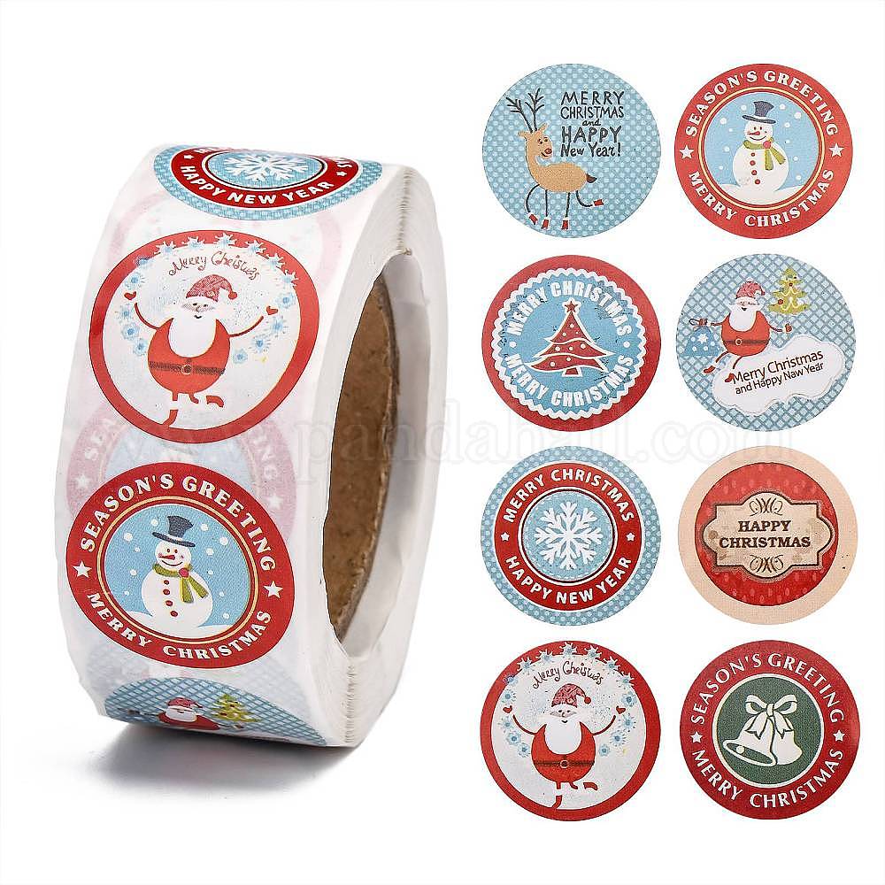 Wholesale Christmas Roll Stickers - Pandahall.com