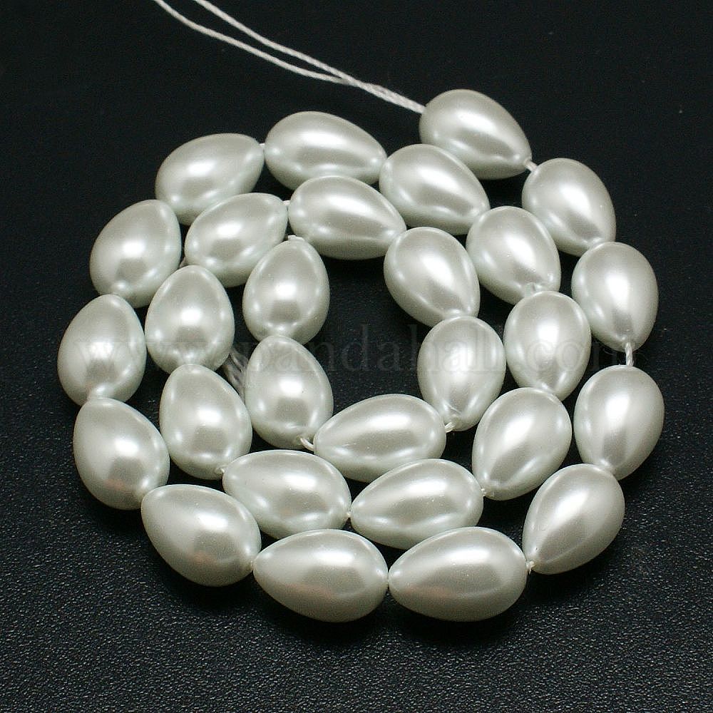 Wholesale Glass Pearl teardrop