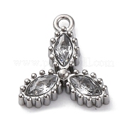 Подвески из нержавеющей стали 304 с кубическим цирконием STAS-R141-03P-04