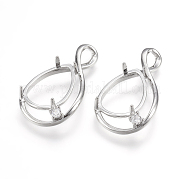 Сеттинги для кулона (кабошонов) KK-K196-16P
