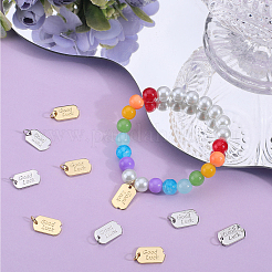 12шт 2 цвета латунные подвески&nbsp;ZIRC-BBC0002-93