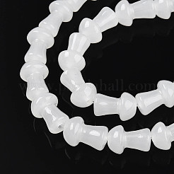 Выпечка окрашенные стеклянные бусины пряди&nbsp;DGLA-N007-01A