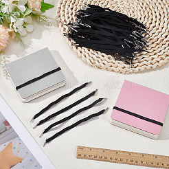 120 шт. полиэстеровая эластичная застежка для блокнота путешественника&nbsp;DIY-ME0001-64