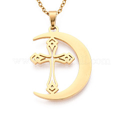 Подвески из нержавеющей стали 304 NJEW-T018-52G