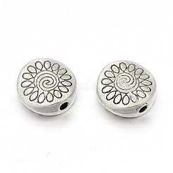 Сплавочные овальные бусины тибетского стиля  X-LF10934Y-NF