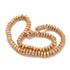 Гальванические бусины из натуральной лавы G-I360-G01-02