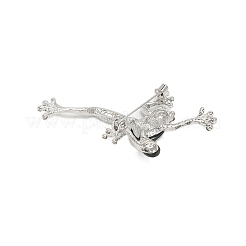 Ретро креативная брошь в виде лягушки из ракушки-ушка&nbsp;PW-WG0F18B-01