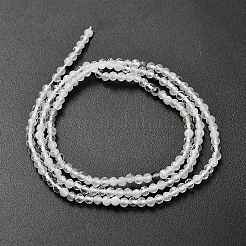 Бусины из натурального радужного лунного камня G-RM2025-A15-2mm