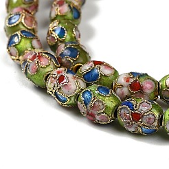 Бусины ручной работы перегородчатой CLB-F001-01A