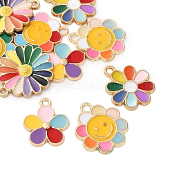 10шт 5 стиля подвески из сплава с эмалью&nbsp;ENAM-FP0002-39