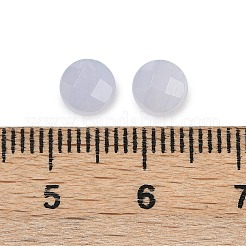 Натуральный голубой агат шнурка кабошоны G-B146-02B-6mm