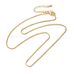 Ожерелья с цепочкой из латуни NJEW-B119-07G