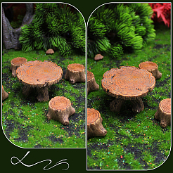 1 комплект из 5 шт. столов и стульев из смоляных пней&nbsp;DJEW-SP0001-25