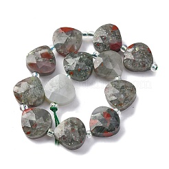 Бисер натуральный дракон крови пряди G-P570-E05-02