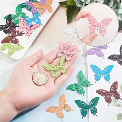 20 шт. филигранные соединительные звенья из нержавеющей стали 430 STAS-UN0030-96