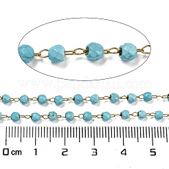 Ионное покрытие (ip) нержавеющая сталь 304 со стеклянными звеньями&nbsp;CHS-G038-07G