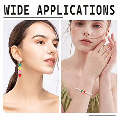 300 шт. 15 стильных аксессуара из полимерной глины ручной работы CLAY-GO0001-01