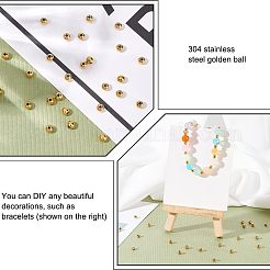 Распорные бусины из нержавеющей стали 304&nbsp;STAS-NB0001-50