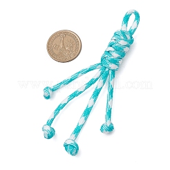 8 шт. подвесные украшения из парашютного шнура из полиэстера и спандекса HJEW-JM03792