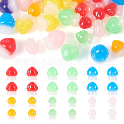 30 шт. 2 стиля светящегося смоляного грибного украшения&nbsp;RESI-TA0004-04A