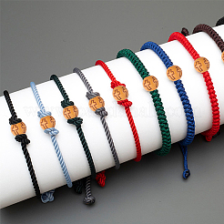 600 шт. акриловые бусины с имитацией дерева SACR-DC0001-10