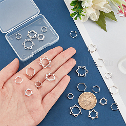 24 шт. 6-х стильная долговечная оправа из сплава с покрытием FIND-PH0008-30