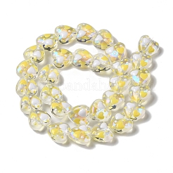 Fatti a mano perle di vetro fili&nbsp;LAMP-K037-09D