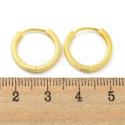 Orecchini a cerchio in ottone&nbsp;EJEW-L211-08C-G
