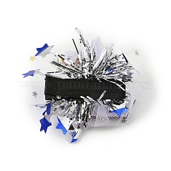 Pince à cheveux en tissu alligator pailleté sur le thème de Noël&nbsp;LS-PHAR-U002-01H