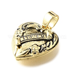 Латунные подвески KK-V007-011G-02