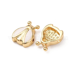 Латунь эмаль бисера KK-K408-06G