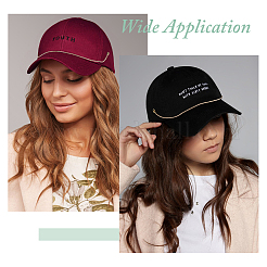 8 шт. цепь из железа и нержавеющей стали 304 и алюминия для бейсболок&nbsp;HJEW-DC00070