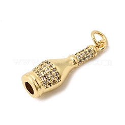 Messing micro pave klare zirkonia anhänger&nbsp;KK-H267-094G