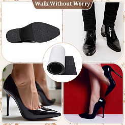 Selbstklebender Schuhsohlenschutzaufkleber aus Gummi&nbsp;DIY-WH0504-858B-02