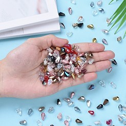 Гальванические бусины из чешского стекла GLAA-O018-33