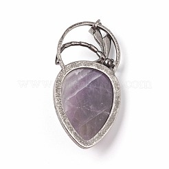 Подвески из натурального аметиста &nbsp;G-I220-G06