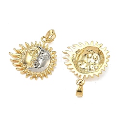 Messing Anhänger & Charms&nbsp;KK-A294-02A-GP