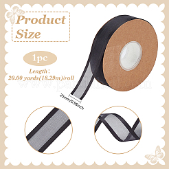 Отделка из шифонового кружева для украшения шитья OCOR-WH0112-015C