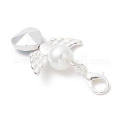 Décorations pendentif ange en verre&nbsp;HJEW-JM03561